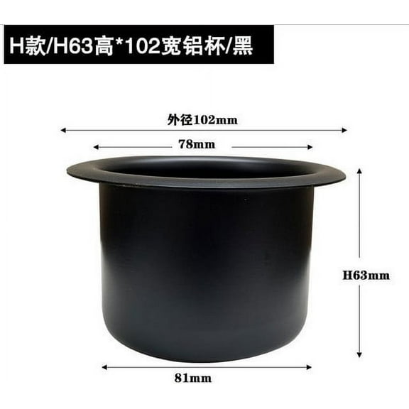 Miangastore Stainless Steel Cup Holder Drop-In Drinks Cup Metal Holder Cup Holder Metal Cup Drinks Holder For Rv Boat Cup Holder For Recliner