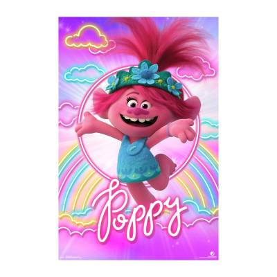 Póster Trends International Dream Works Trolls Poppy 88 x 57 cm