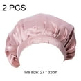 thumbnail image 2 of 2 piezas de gorro de seda, gorro de seda para dormir por la noche, envoltura ajustable para el cabello para dormir, 2 of 6