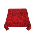 thumbnail image 5 of Wukai Red Rose Waterproof Tablecloth for Kitchen Dining, Fits Square Tables for 2-4 Seats -60"x60", 5 of 7