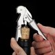 thumbnail image 4 of Waiter Corkscrew Wine Key Wine Opener with Foil Cutter,Stainless Steel Classic All-in-one Corkscrew 1 pcs(Silver), 4 of 4