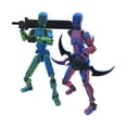 thumbnail image 4 of Action Figures,Articulated Action Figures Set with Unique Accessories Customizable Posable Collectibles for Creative Play, 4 of 6