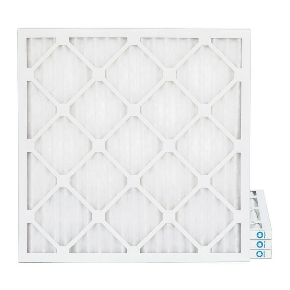 14x14x1 MERV 8 ( MPR 600, FPR 5-6 ) 1" Air Filters for AC & Furnace. 4 Pack. Exact Size: 13-1/2 x 13-1/2 x 3/4