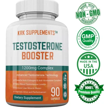 Testosterone Booster Chrysin Low Test Boost Natural Tribulus Terrestris
