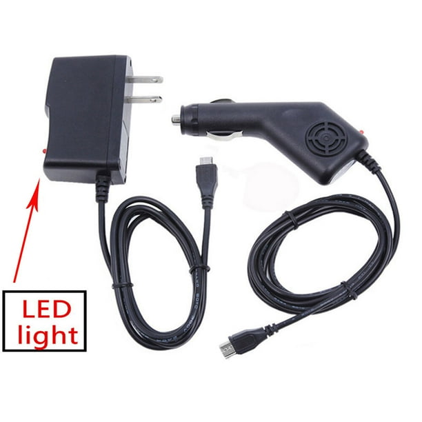 Car Charger+AC/DC Power Supply Adapter For AT&T LG G Pad F 8.0 LG V495