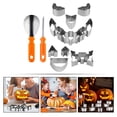 thumbnail image 3 of Minkissy  Pumpkin Making Tools 12Pcs Set Stainless Steel for DIY and Family Use, 3 of 8