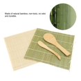 thumbnail image 1 of Bamboo Sushi Roller Set,4Pcs Set Bamboo Sushi Sushi Maker Kit Bamboo Sushi Mat Set Leading Edge Technology, 1 of 11