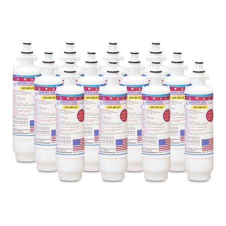 AFC® #AFC-RF-L3, Compatible with LG® ADQ36006102S Refrigerator Water Filter Made in USA -12 Filters