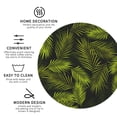 thumbnail image 4 of Disketp Tropical Palm Leaves Fern Leaf Funny Coasters,6 Pcs Leather Coasters With Holder, Perfect Housewarming Hostess Gifts,Protect Furniture From Water Marks Scratch And Damage, 4 of 9