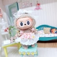 thumbnail image 5 of Mini ropa de peluche Kawaii para muñecas, traje de 17cm, accesorios para Kpop, Exo, Labubu, Idol, sombrero, monos, ropa DIY, regalo para niños, 5 of 5