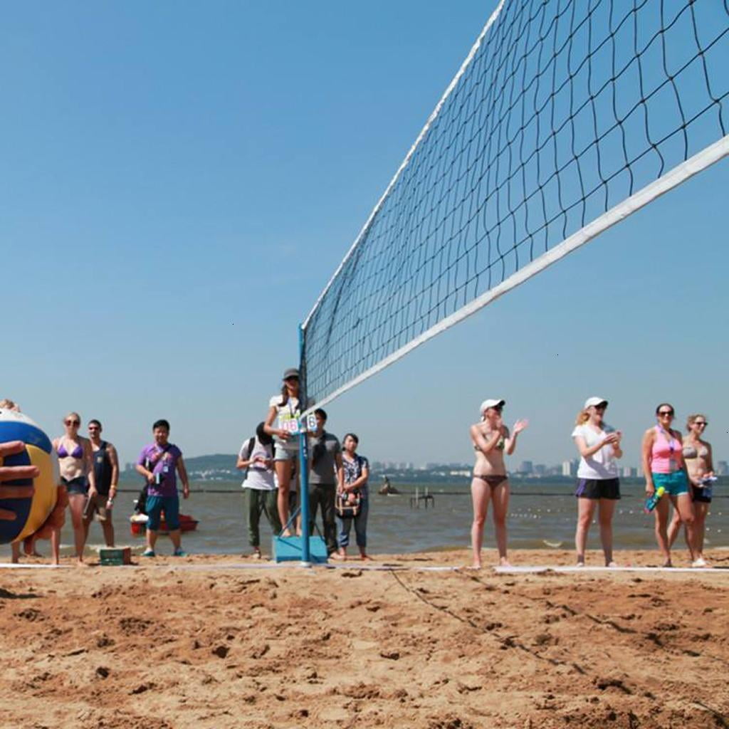 Upgraded Volleyball and Badminton Tennis Net, Sports Training Great