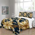 thumbnail image 4 of 2/3pcs Home Bedclothes 3D Luxury Pattern Printed Comforter Cover Set Bedspreads for Adult,King (90"x104"), 4 of 5