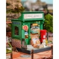 thumbnail image 6 of Rolife DIY Miniature House Wood Kit Post Office Home Desk Bookshelf Decoration Birthday Gifts for Adult Boys & Girls, 6 of 8
