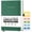 Dark green, variant on Daily Planner Undated, Appointment Book for Hourly, Daily and Monthly, 365 Days, Page a Day, Medium Size (5.7" x 8.3"), Leather Hardcover, 12 Self-adhesive Monthly Tabs (Dark Green)