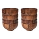 thumbnail image 1 of Azufaifa Tazón de Madera de Estilo Japonés Tazón de Arroz de Madera Tazón de Fideos Tazón de Madera Maciza, Diámetro 4,5 Pulgadas Por 2-5/8 Pulgadas, Decoración (Medio) 8 Paquetes, 1 of 8