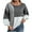 Gray, variant on Aoochasliy Womens Sweaters Pullover Clothes Trendy Color Matching Pullover Round-Neck Sweater