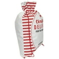 thumbnail image 6 of Northlight Striped Christmas Delivery Tied Gift Sack - 27.25" - White and Red, 6 of 8