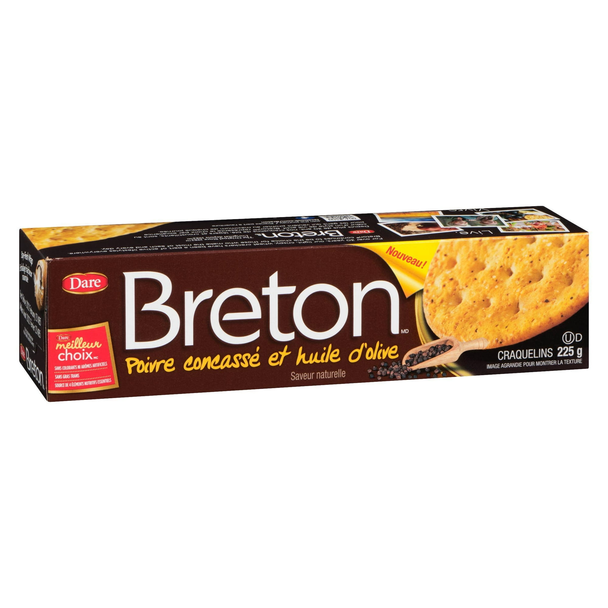 Breton Poivre Concassé et Huile d'Olive