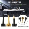thumbnail image 3 of Furniture Legs, Mid-Century Style Metal Replacement For Chairs Sofas>`~ Y7N3, 3 of 11