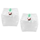 thumbnail image 3 of Contenedor de agua, 2 piezas 20L Bolsa de almacenamiento de agua plegable Cubo de agua Uso conveniente Jadeshay A, 3 of 8