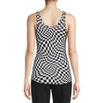 thumbnail image 4 of No Boundaries Juniors Scoop Neck Tank Top 3-Pack, 4 of 5
