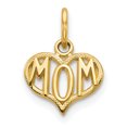 thumbnail image 1 of Pendentif Breloque Collier Maman en Or Jaune 10k, 1 of 7