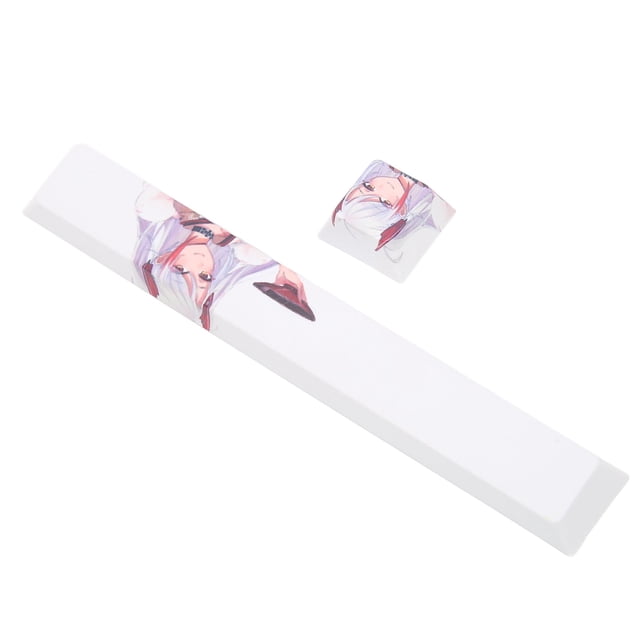 Teclas PBT, 2 piezas de teclas personalizadas, teclas duraderas y frescas, teclas de repuesto, materiales ecológicos