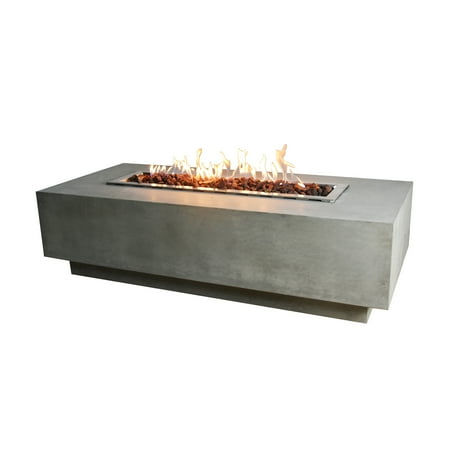 Elementi Granville Concrete Outdoor 45 000 BTU Liquid Propane Fire Table