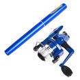 thumbnail image 2 of 1M Pen Fishing Rod with Spinning Reel Heavy Duty Mini Pocket Telescopic Fishing Pole Short River Lake Reservoir Ice Fishing Rod Fishing Accessories, 2 of 8