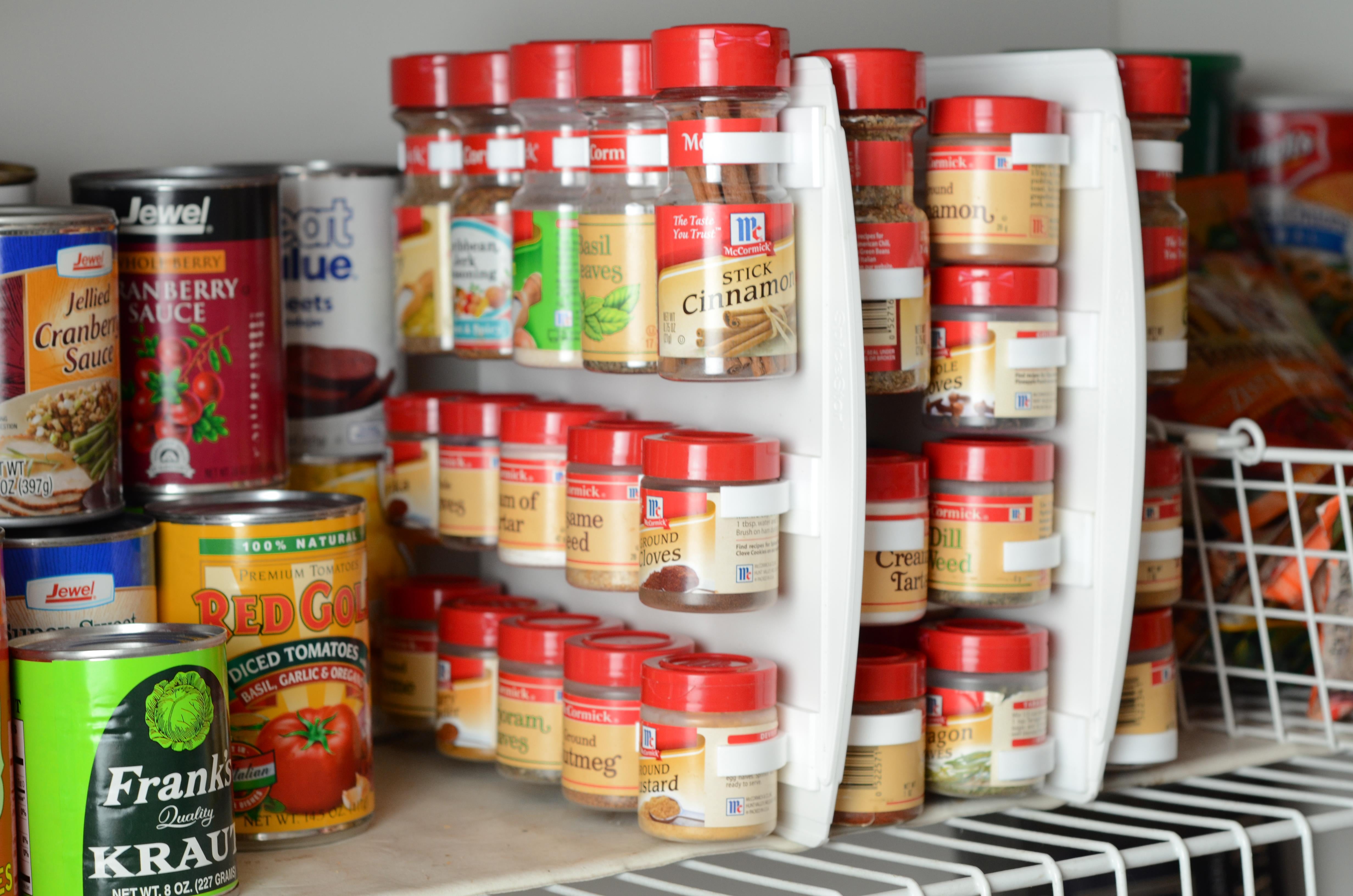 Spicestor 40 Clip Spice Organizer Set Walmart