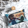 thumbnail image 5 of Lsque Chucky Pattern Bedding Waterproof Pillow Protector Zippered Queen – Bed Bug Proof Pillow Encasement-14"x20", 5 of 6