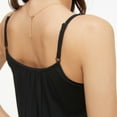 thumbnail image 6 of COMFREE Women's Camisole with Built in Bra Tank Top Flowy Swing Pleated Tank Top Cami with T-Button Adjustable Strap, 6 of 8
