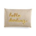 thumbnail image 3 of Celebrate Shop Hello, Darling Decorative Pillow Taupe One Size, 3 of 4