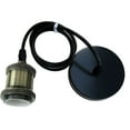 thumbnail image 5 of Retro E27 Ceiling Lamp Holder Pendant Light Socket Screw Fitting Base with Wire, 5 of 6