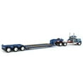 thumbnail image 3 of Mack Super-Liner Day Cab and Fontaine Magnitude Tri-Axle Lowboy Trailer "Sid Kamp" Blue 1/64 Diecast Model by DCP/First Gear, 3 of 5