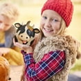 thumbnail image 7 of Vintage Resin Farm Animal Pumpkin Statue - Cute Decorations for Porch, Garden & Yard, Perfect Indoor Tabletop Ornament to Add Rustic Farm Atmosphere to Holiday & Daily Displays, A, 7 of 7