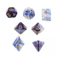 thumbnail image 1 of Bunblic 3-10pack Polyhedral Dice Board Games Double-Colors Family Games for Rpg 6 Pcs, 1 of 4
