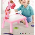 thumbnail image 4 of Educational Projection Drawing Board Animal Design Funny Giraffe Projection Doddle Drawing Desk for School, 4 of 7