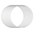 thumbnail image 2 of 30cm Metal Macrame Rings, Large Metal Hoop for Wedding Wreath Decor And Diy , 10pcs 10pcs, 2 of 8