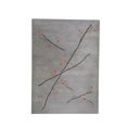 thumbnail image 1 of MAT The Basics MTBINAGRY056071 Inari Grey & Orange Rectangle Area Rug, 5 ft. 6 in. x 7 ft. 10 in., 1 of 1