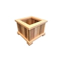 thumbnail image 5 of Wood Country Square Patio Planter - unstained, 5 of 8