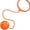 Orange, variant on Ankle Skip Ball for Kids, Single Leg Swing Rotating Jumping Ring, Skip Ball for Outside, Kid Exercise Skip Toy Activity for School Break Camping Beach