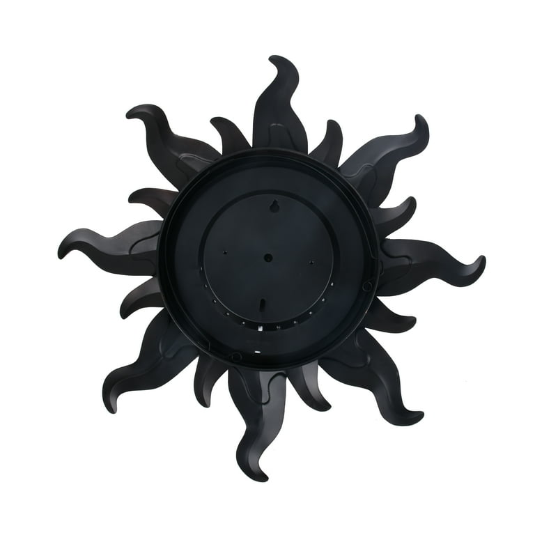 インテリア時計 sun Amazon.com: Jusimux 25-Inch Sun-Shaped Outdoor Clock and