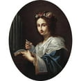 thumbnail image 3 of Cesare Dandini 12x14 Black Modern Framed Museum Art Print Titled - St. Cecilia, 3 of 5