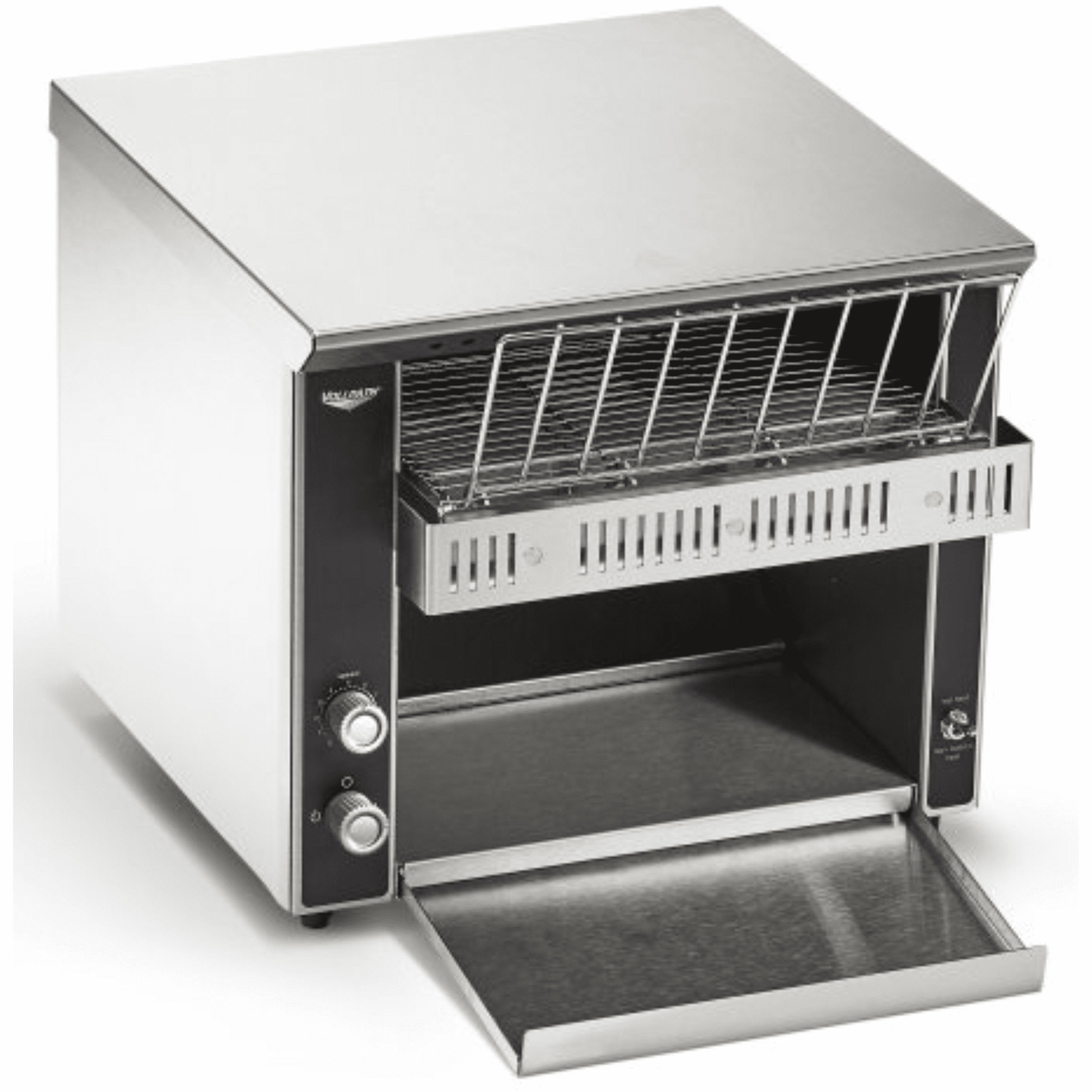 Vollrath CT2B-120500 Horizontal Conveyor Bagel & Bun Toaster, Stainless Steel, 120v, NSF