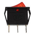 thumbnail image 4 of AC 16A/250V 20A/125V Red Light Illuminated On Off SPST Boat Rocker Switch x 5 Pcs, 4 of 4