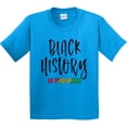 thumbnail image 3 of Inktastic Black History in Progress Youth T-Shirt, 3 of 5