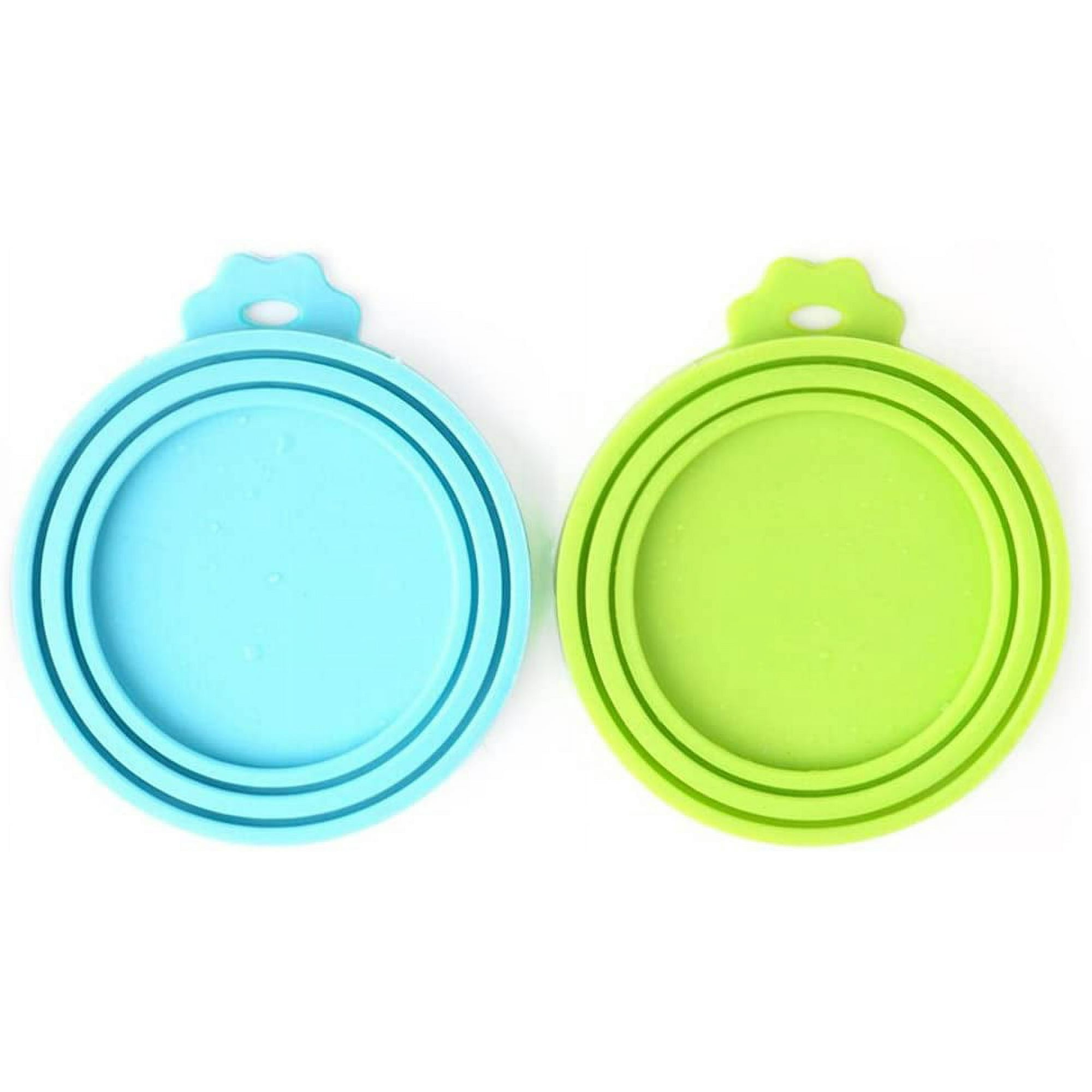 Pet Food Can Cover Silicone Can Lids Blue Green for Dog and Cat Food Universal Size One for 3 Standard Size Food Cans Walmart
