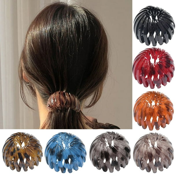7Pcs Expandable Ponytail Holder Clip Bird Nest Shaped Hair Clips Hair Claw Clamps Hair Donut Bun Maker Hair Styling Tool For Women Girls Hair Accessories, Colors | Women Birds Nests Hair Clip 7Pcs Expandable Ponytail Holder Clip Bird Nest Shaped Hair Clips Hair Claw Clamps Hair Donut Bun Maker Hair Styling Tool For Women Girls Hair Accessories, Colors | Women Birds Nests Hair Clip
