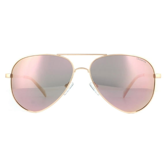 Polaroid Core PLD 4126/S 0J5G UC Men's Gold Metal Frame Sunglasses